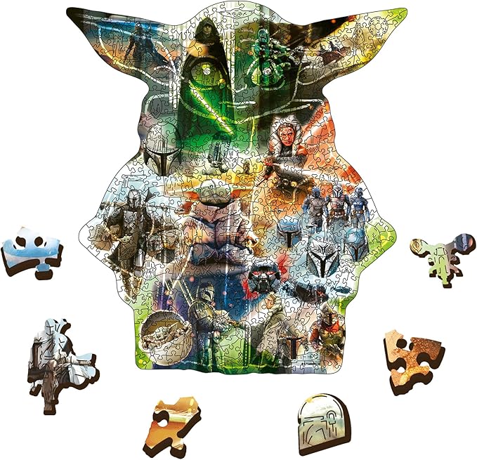 Star Wars: Woodcraft - The Mysterious Grogu 500+5 Piece Puzzle - Image 3