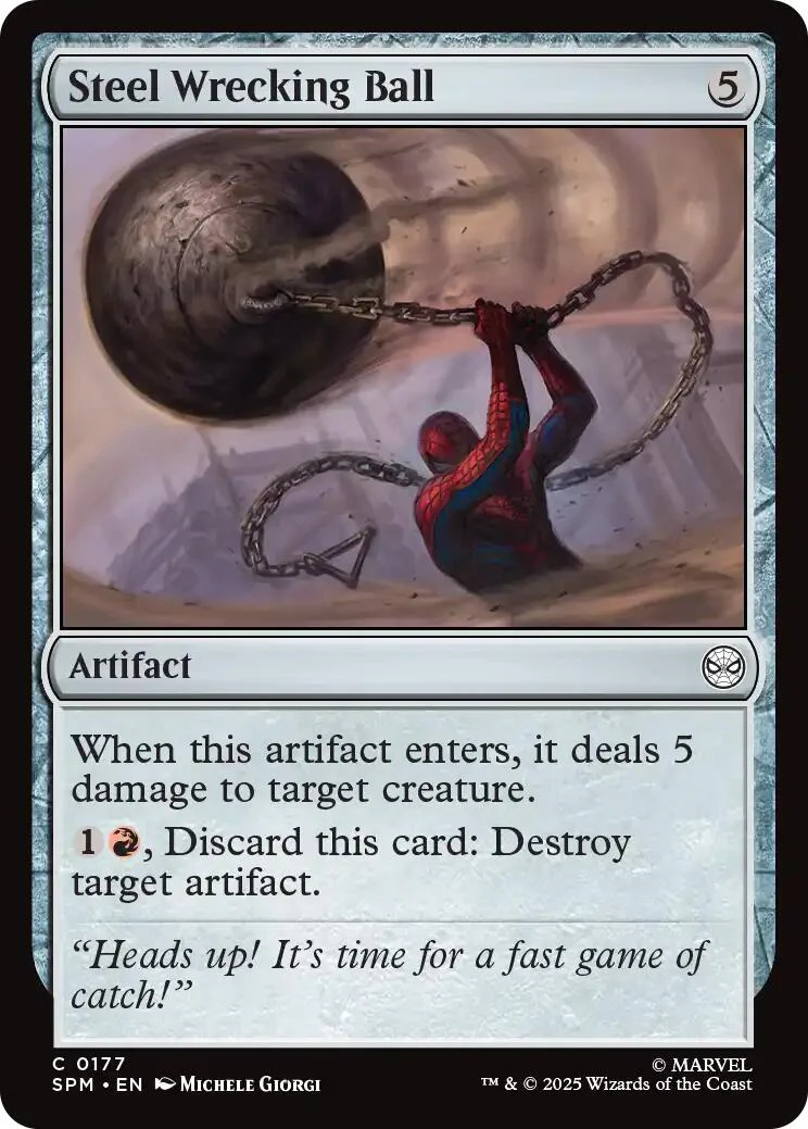 Steel Wrecking Ball - 177 - (Marvel's Spider-Man)