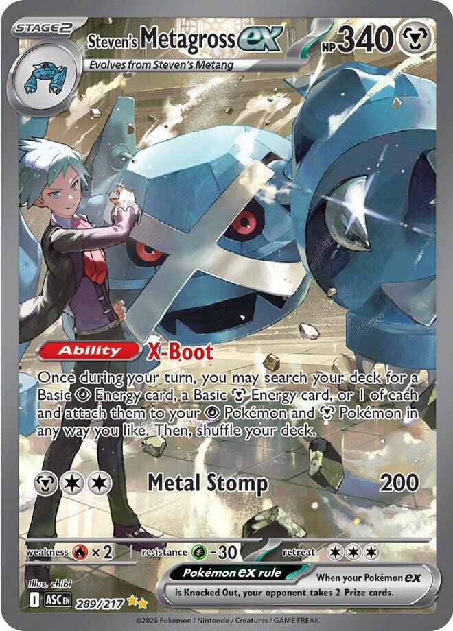 Steven's Metagross ex - 289/217 - (ME: Ascended Heroes)