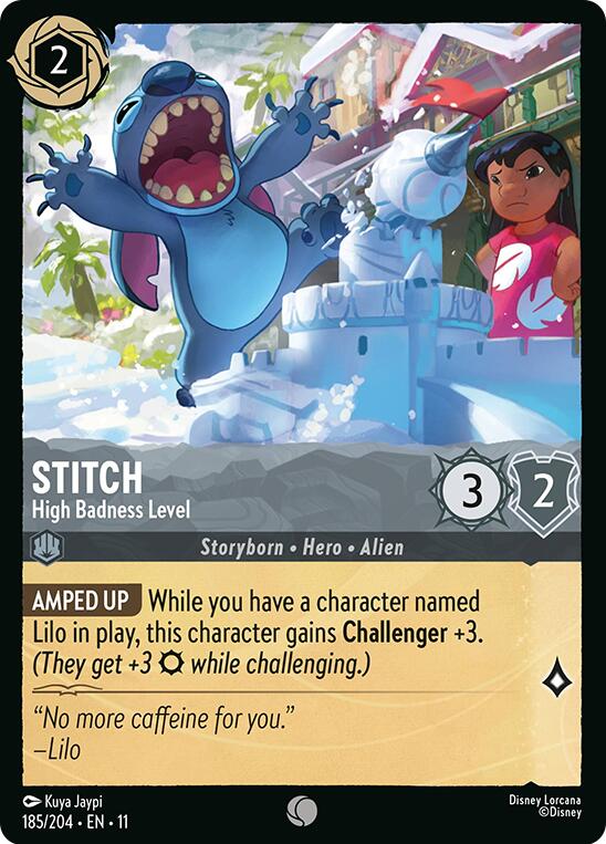 Stitch - High Badness Level - 185/204 - (Winterspell)