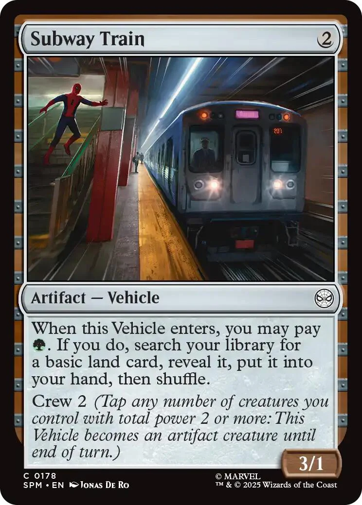 Subway Train - 178 - (Marvel's Spider-Man)