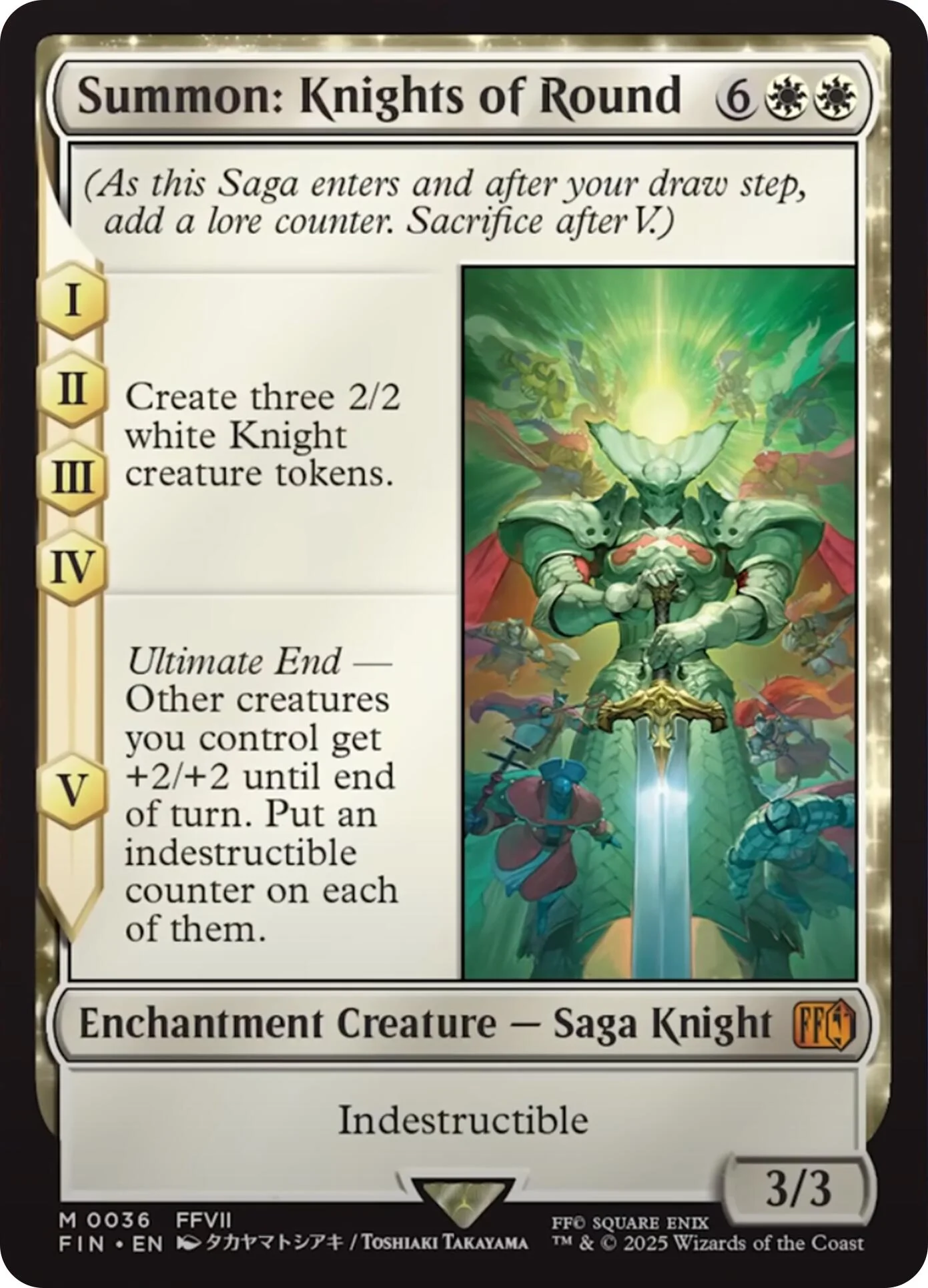 Summon: Knights of Round - 36 - (FINAL FANTASY)