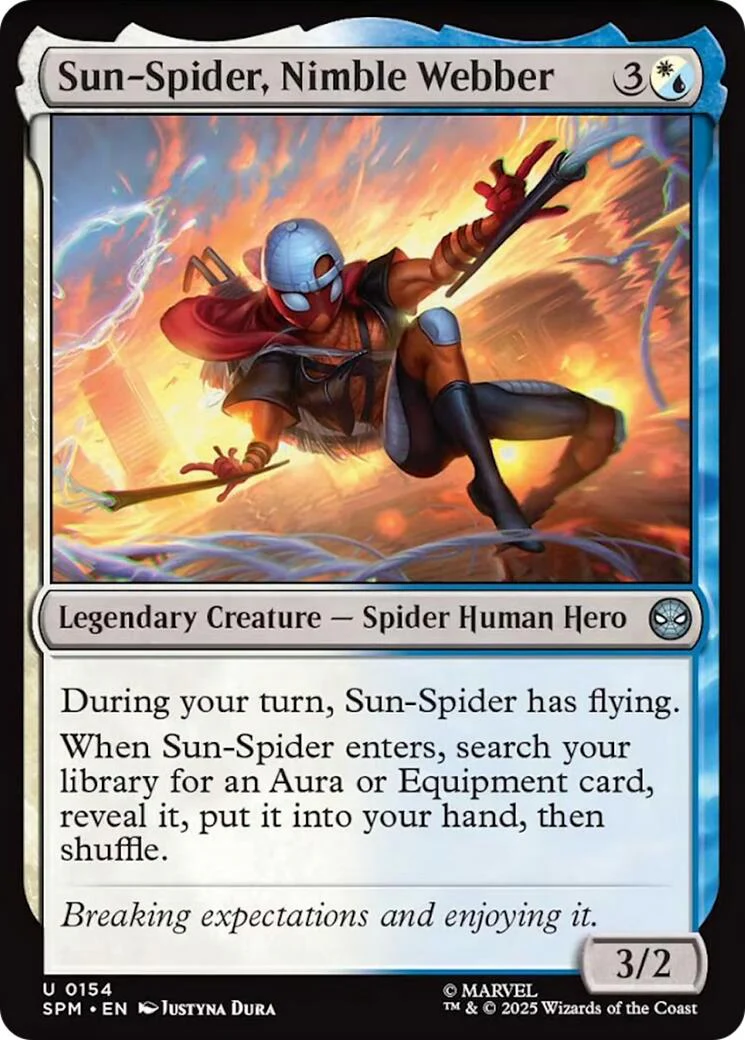 Sun-Spider, Nimble Webber - 154 - (Marvel's Spider-Man)