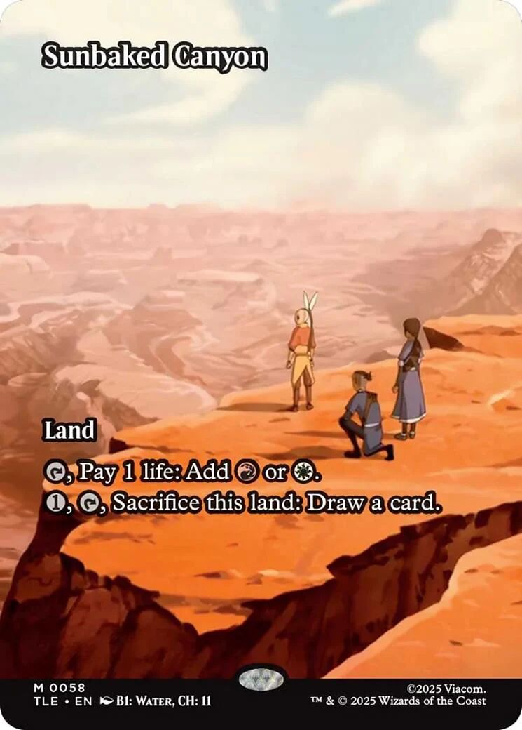 Sunbaked Canyon (Borderless) [TLE - 58]