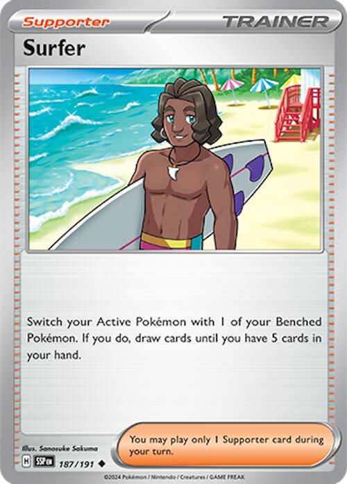 Surfer - 187/191 - 187/191 - (SV08: Surging Sparks)