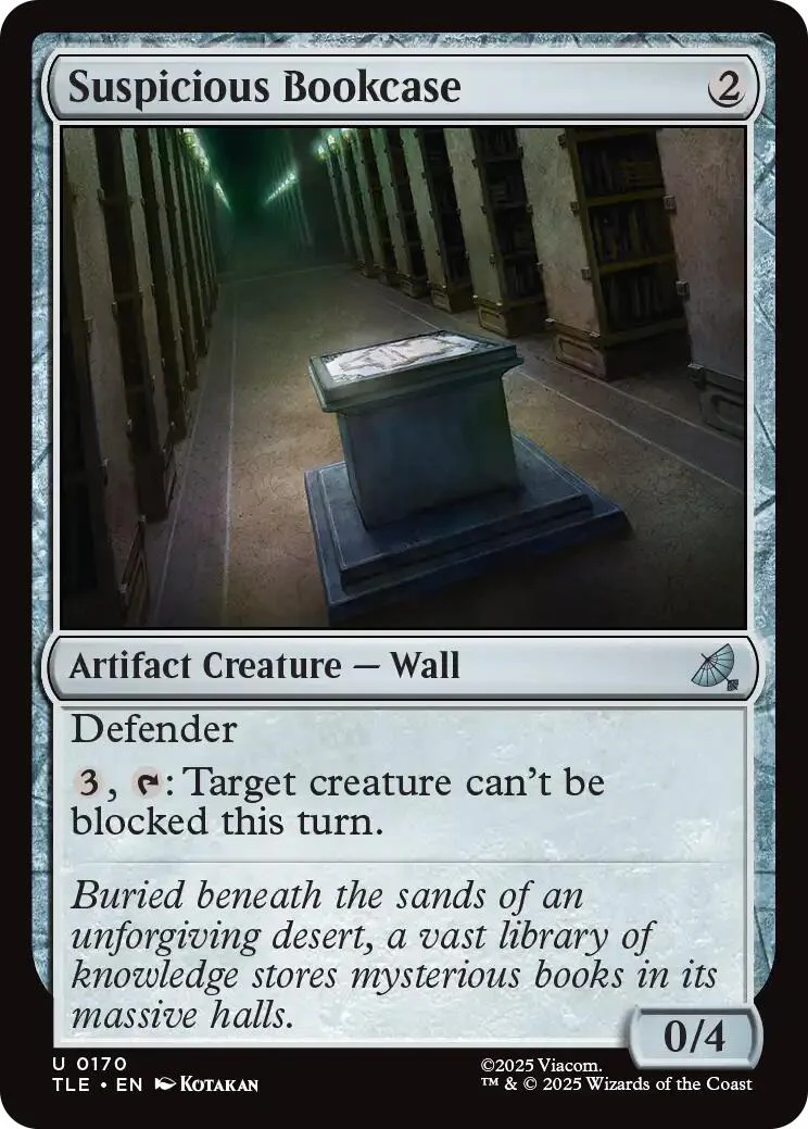 Suspicious Bookcase - 170 - (Avatar: The Last Airbender: Eternal-Legal)