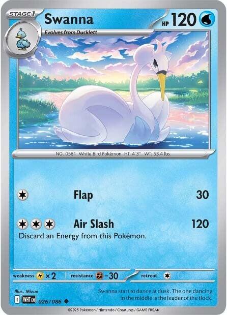 Swanna - 026/086 - (SV: White Flare)
