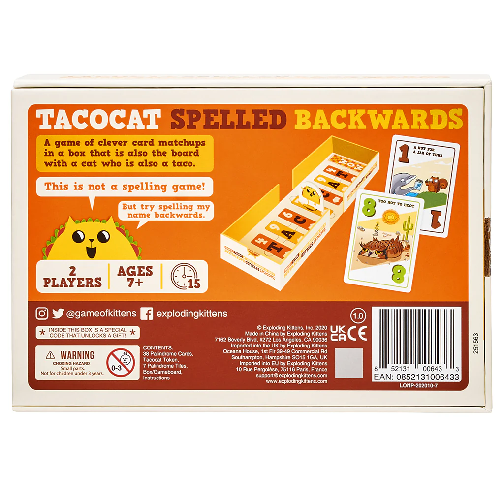 Tacocat Spelled Backwards - Image 4