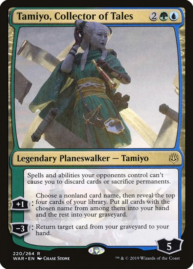 Tamiyo, Collector of Tales - 220 - (War of the Spark)