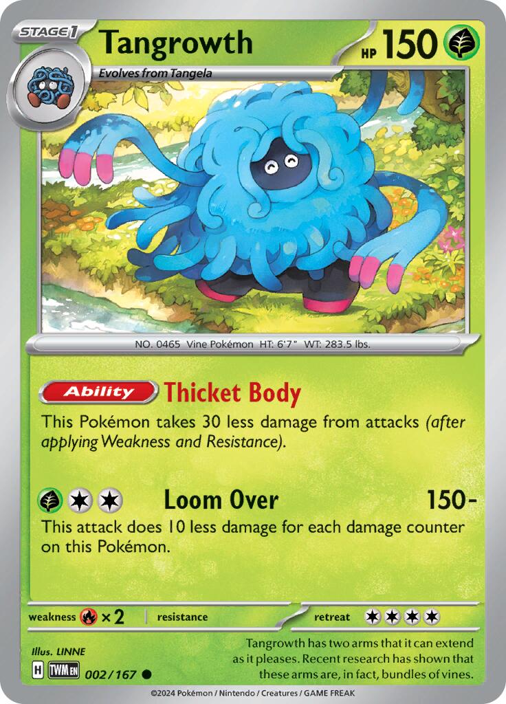 Tangrowth - 002/167 - (SV06: Twilight Masquerade)