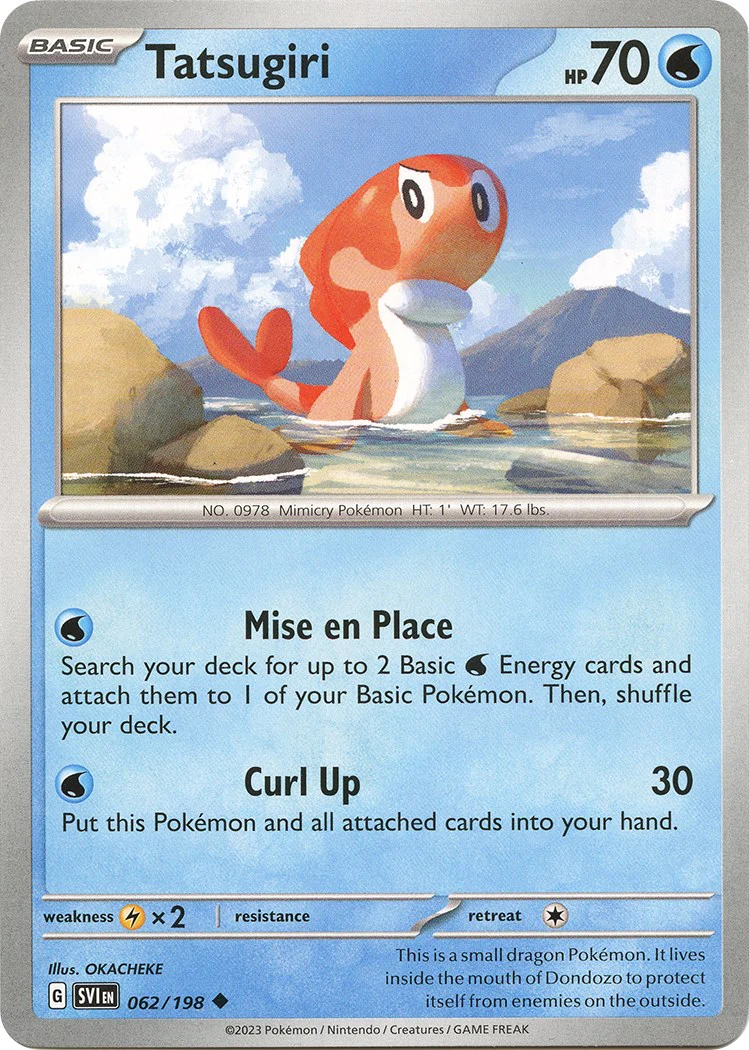 Tatsugiri - 062/198 - (SV01: Scarlet & Violet Base Set)