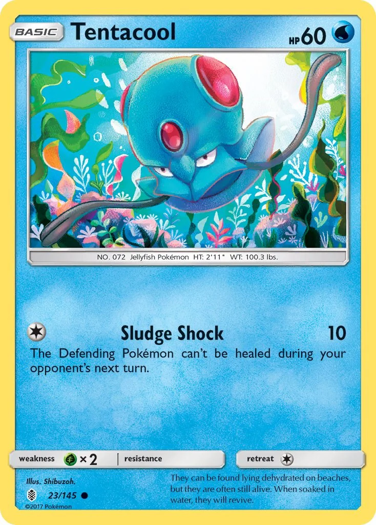 Tentacool - 23/145 - (SM - Guardians Rising)