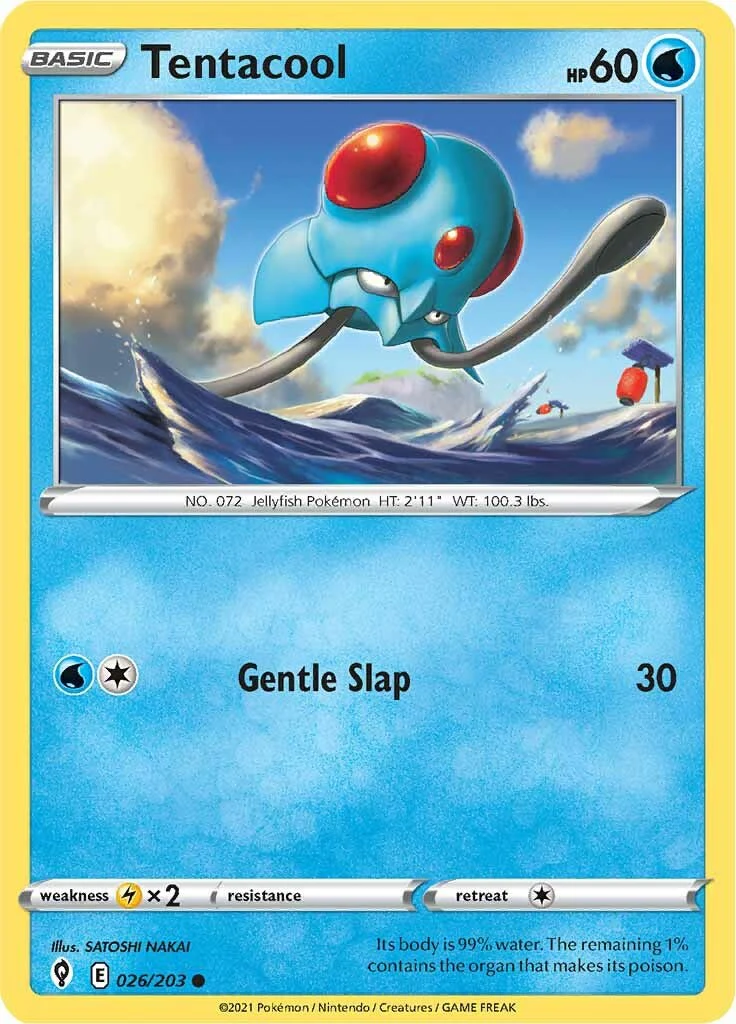 Tentacool - 026/203 - (SWSH07: Evolving Skies)
