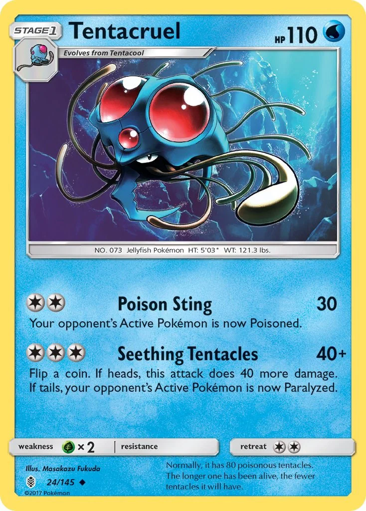 Tentacruel - 24/145 - (SM - Guardians Rising)