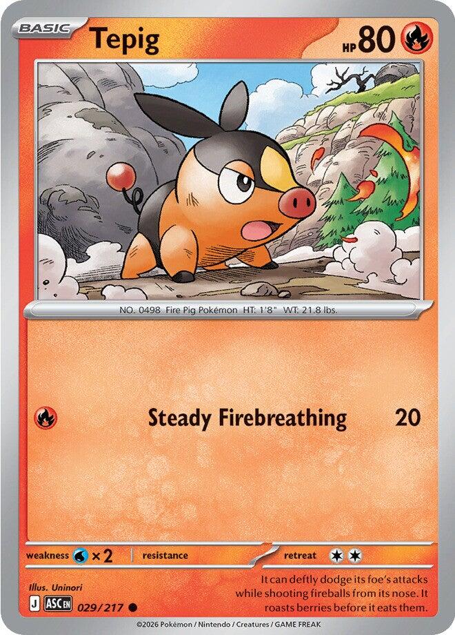 Tepig - 029/217 - (ME: Ascended Heroes)