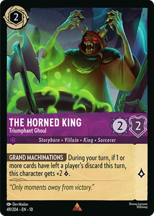 The Horned King - Triumphant Ghoul - 49/204 - (Whispers in the Well)
