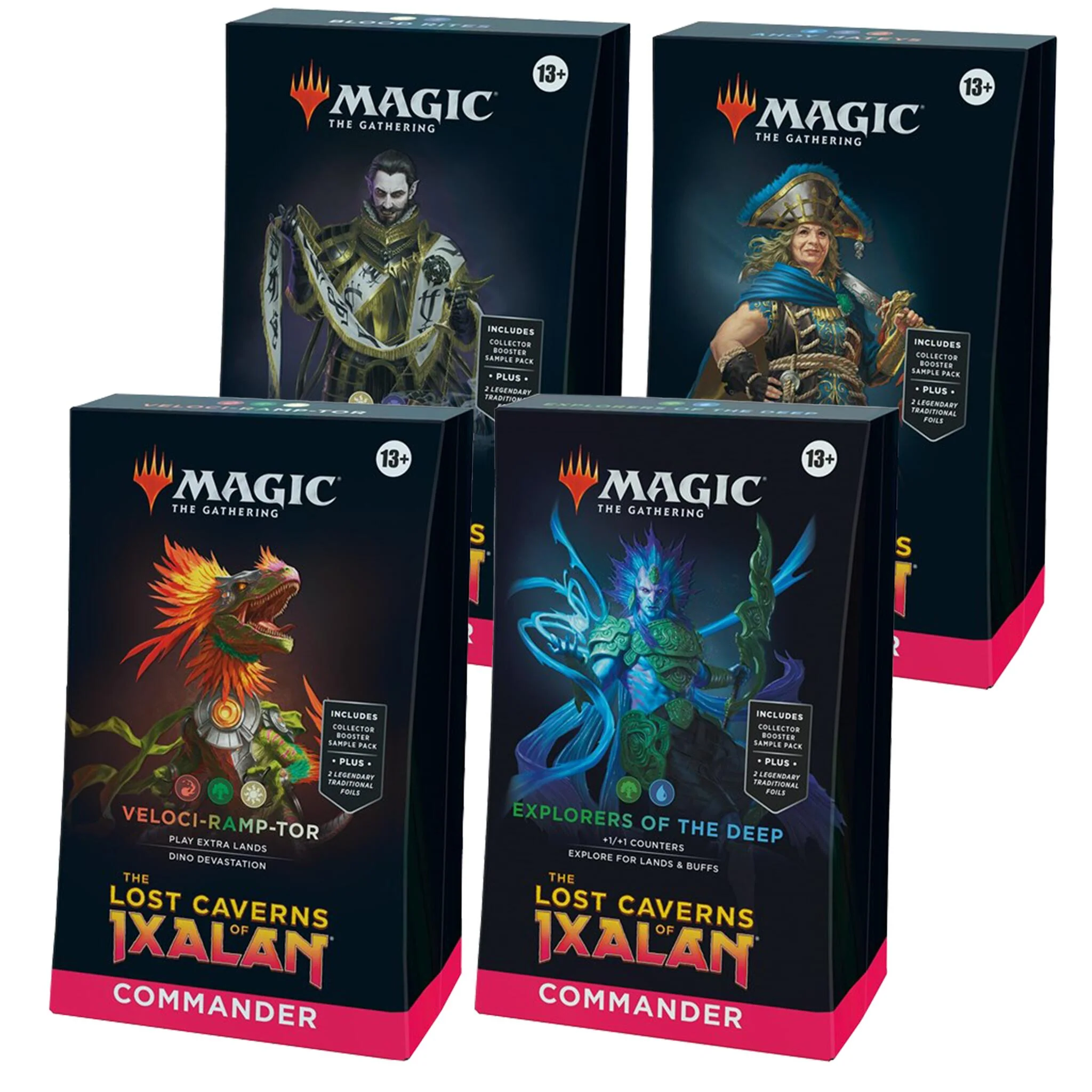 Magic: The Gathering - Commander: The Lost Caverns of Ixalan - The Lost Caverns of Ixalan Commander Deck Case