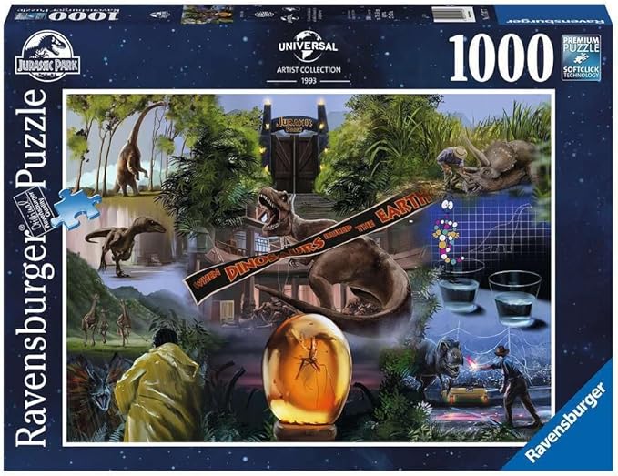 The Universal Vault: Jurassic Park 1000 Piece Puzzle - Image 2