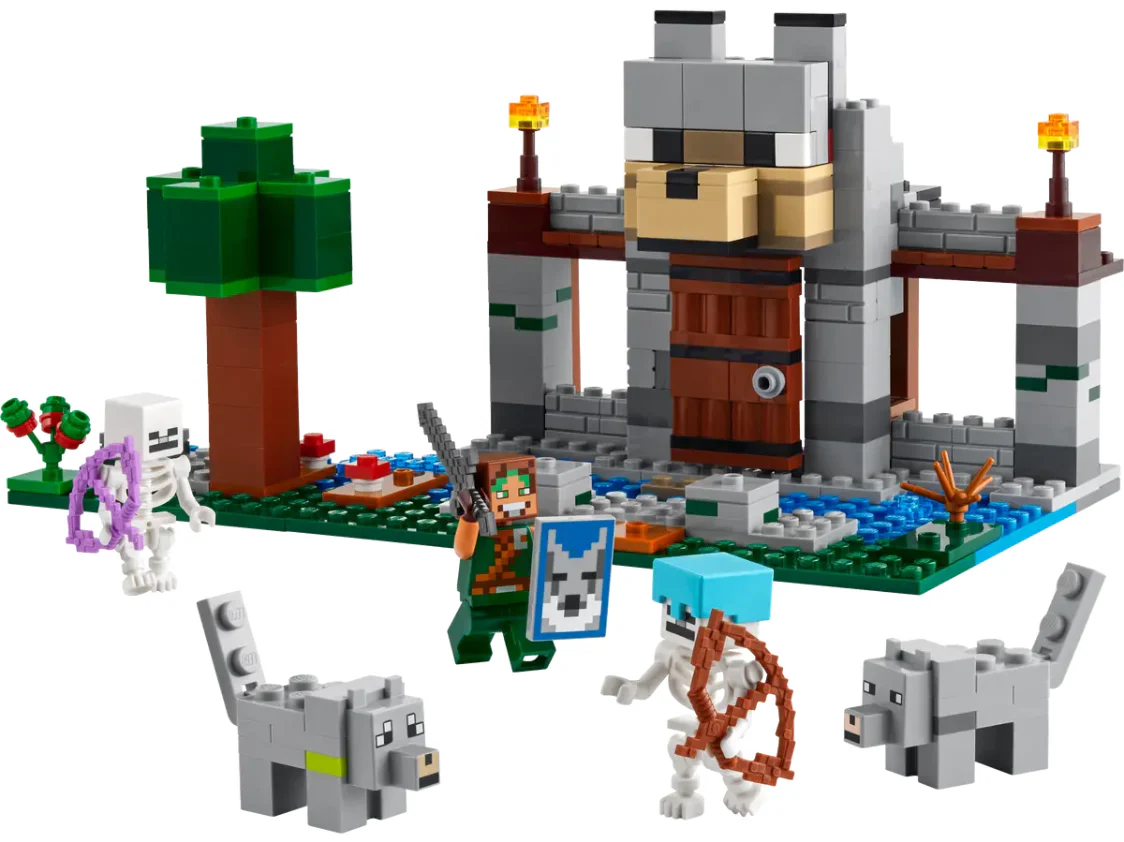 LEGO Minecraft The Wolf Stronghold Fortress Playset 21261 - Image 2