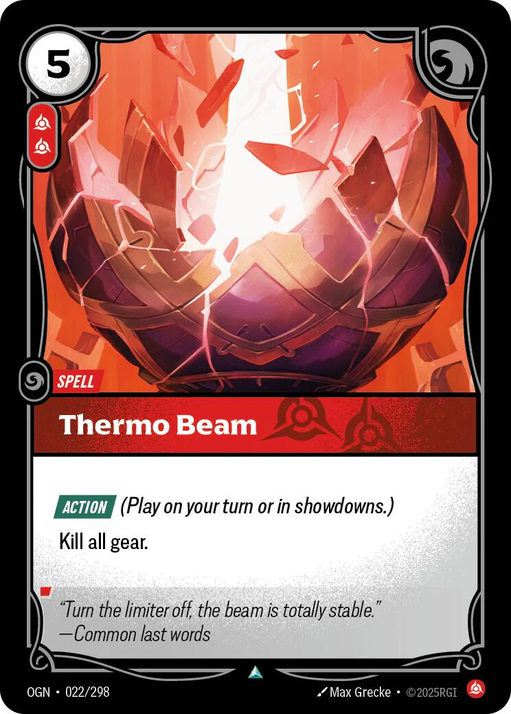 Origins - Thermo Beam 022/298