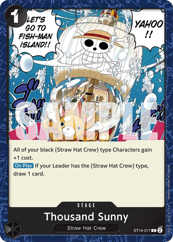 Thousand Sunny - ST14-017 - (Starter Deck 14: 3D2Y)