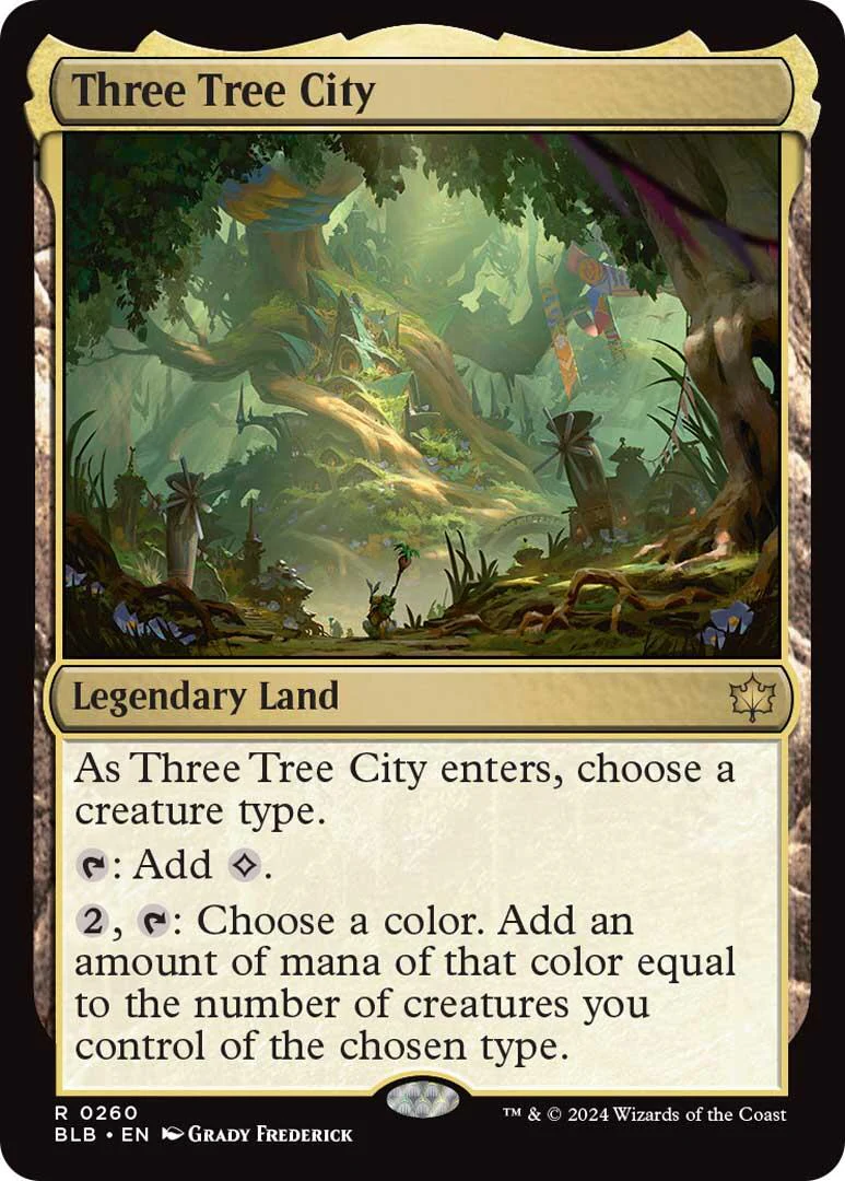 Three Tree City - 260 - (Bloomburrow)