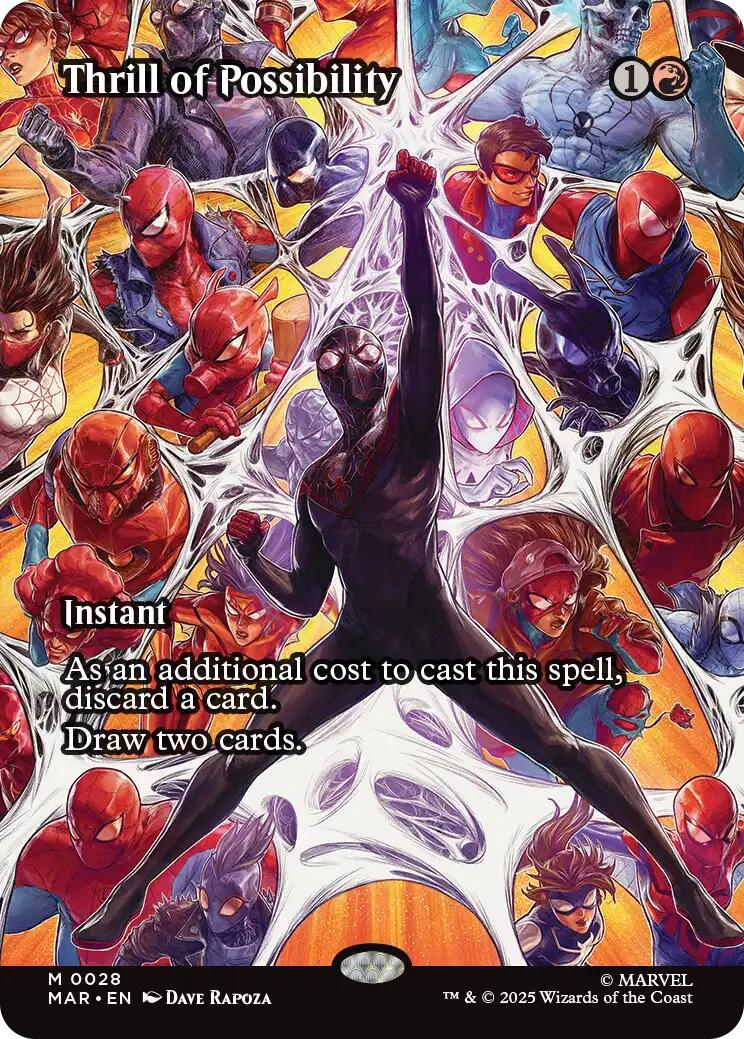 Thrill of Possibility (Borderless) - 28 - (Marvel Universe Eternal-Legal)