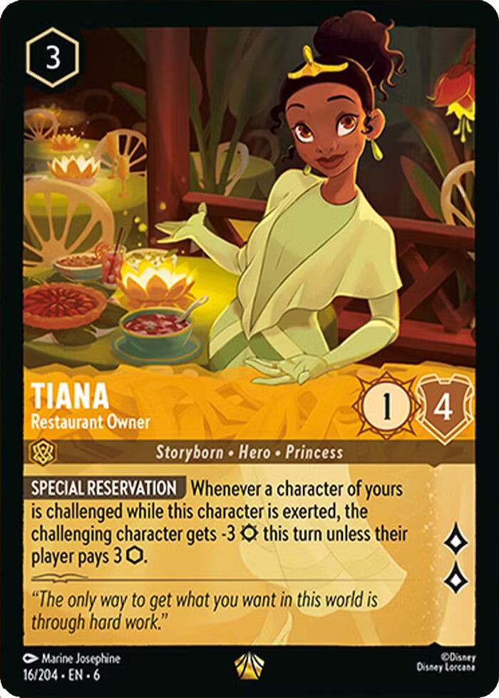 Tiana - Restaurant Owner - 16/204 - (Azurite Sea)
