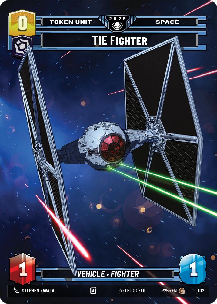 TIE Fighter // X-Wing - T02 // T04 - (Organized Play Promos)
