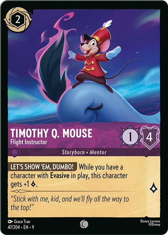 Timothy Q. Mouse - Flight Instructor - 47/204 - (Fabled)
