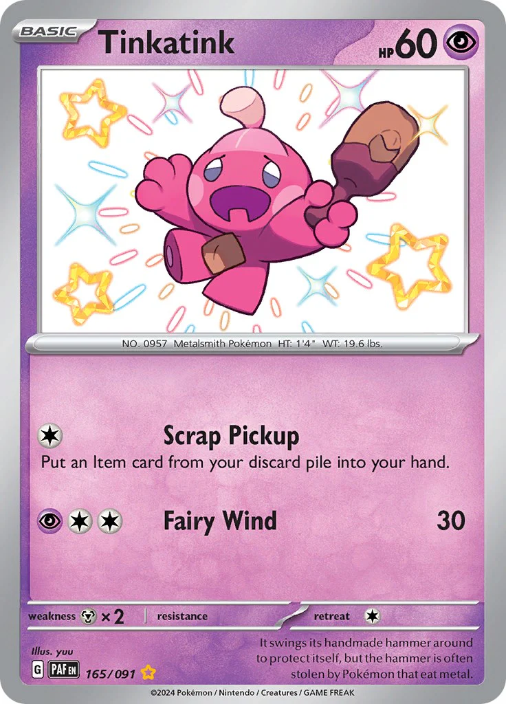 Tinkatink - 165/091 - (SV: Paldean Fates)