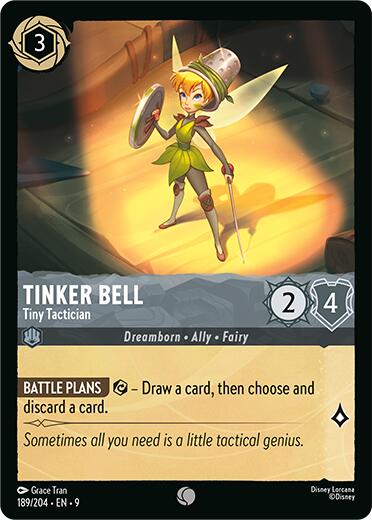 Tinker Bell - Tiny Tactician - 189/204 - (Fabled)