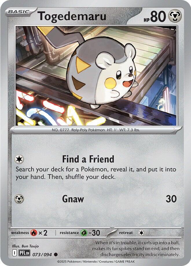 Togedemaru - 073/094 - 073/094 - (ME02: Phantasmal Flames)