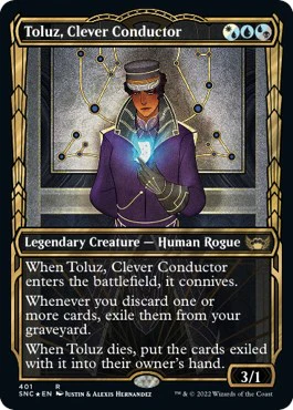 Toluz, Clever Conductor (Gilded Foil) - 401 - (Streets of New Capenna)