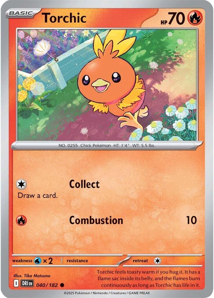 Torchic - 040/182 - (SV10: Destined Rivals)