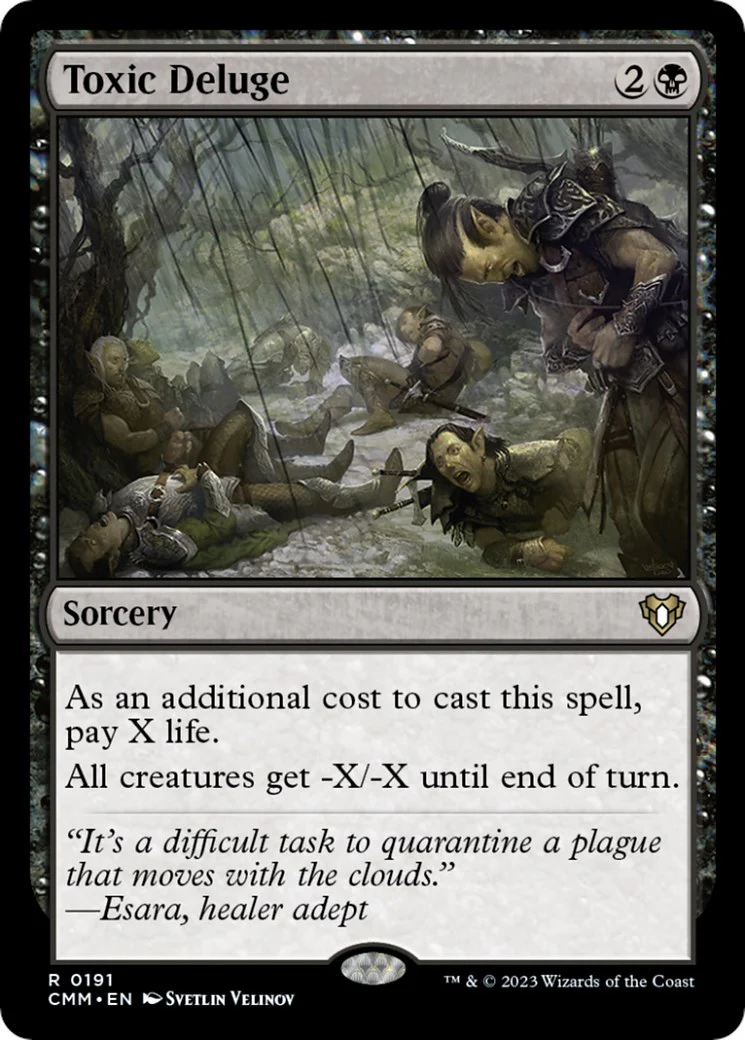Toxic Deluge - 191 - (Commander Masters)