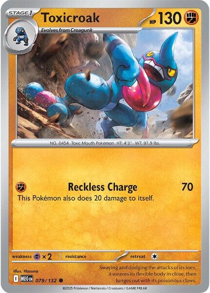 Toxicroak - 079/132 - (ME01: Mega Evolution)