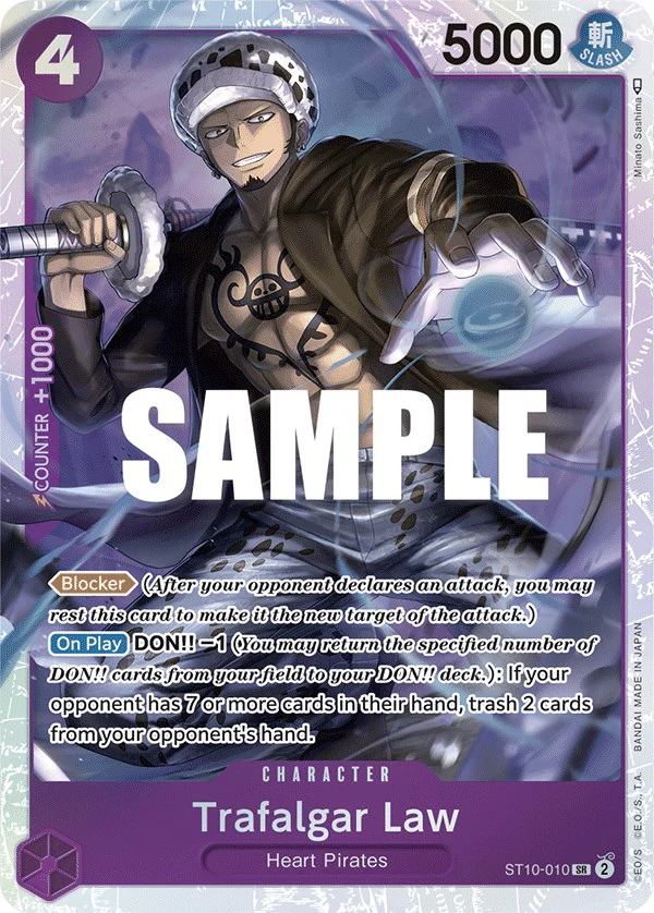 Trafalgar Law (010) - ST10-010 - (Ultra Deck: The Three Captains)