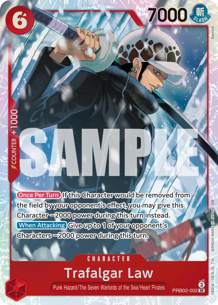 Trafalgar Law - PRB02-002 - PRB02-002 - (Premium Booster -The Best- Vol. 2)