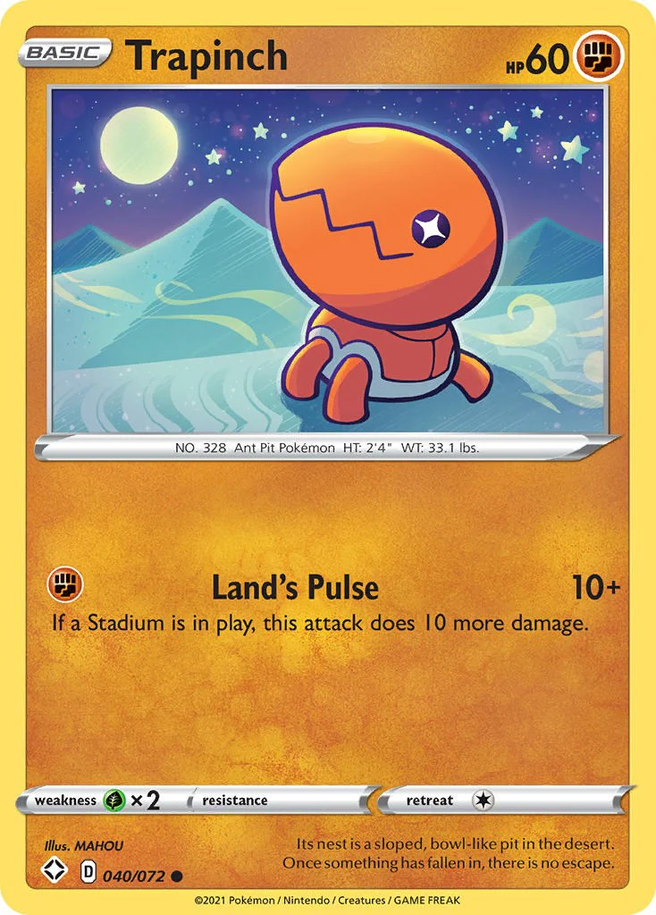 Trapinch - 040/072 - (Shining Fates)