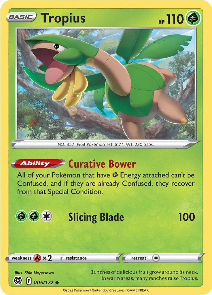 Tropius - 005/172 - (SWSH09: Brilliant Stars)