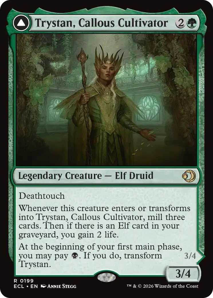 Trystan, Callous Cultivator - 199 - (Lorwyn Eclipsed)