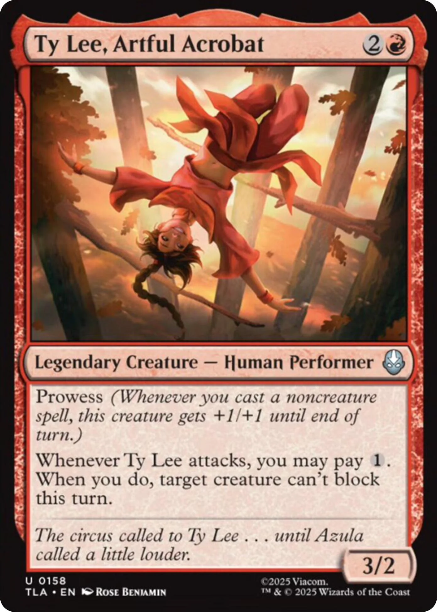 Ty Lee, Artful Acrobat - 158 - (Avatar: The Last Airbender)
