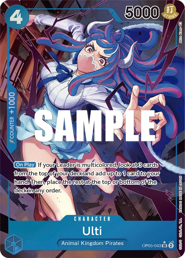 Ulti (Alternate Art) - OP05-043 - (Awakening of the New Era)