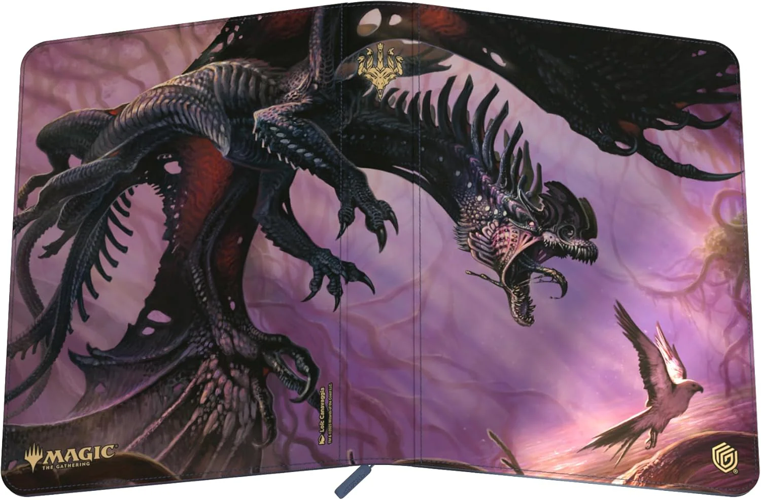 Ultimate Guard Binder: 9-Pocket ZipFolio - MTG Tarkir Dragonstorm - Feral Deathgorger - Image 6