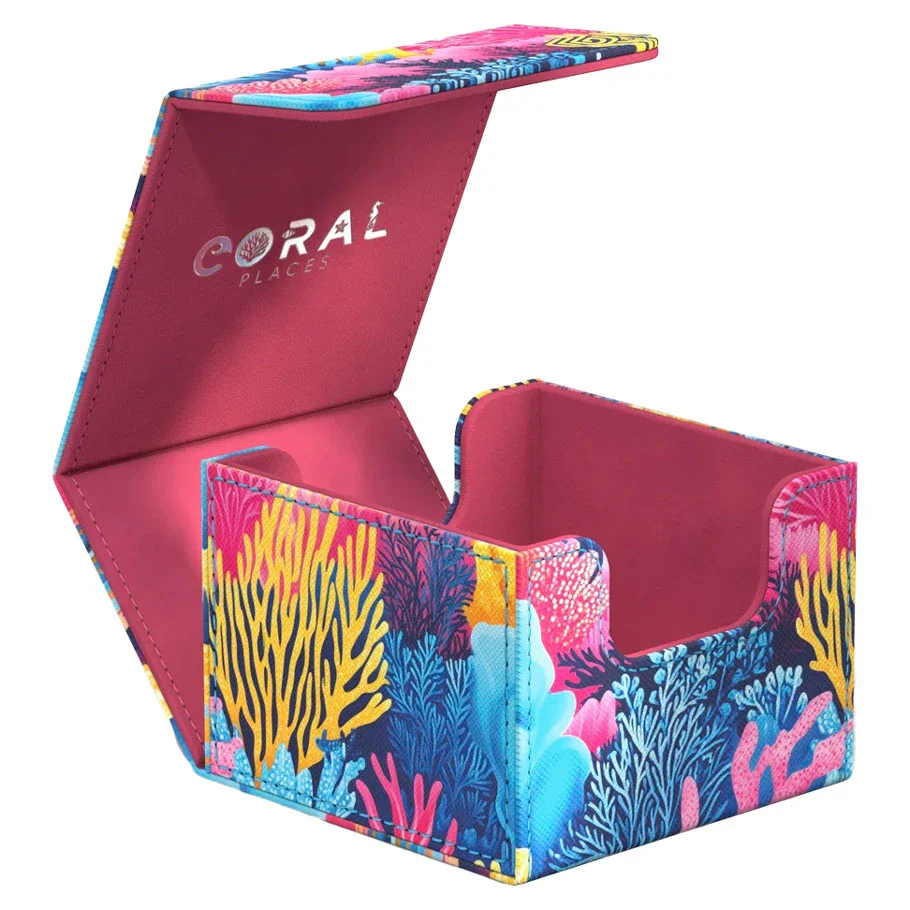 Ultimate Guard: Deck Box 133+ Sidewinder Xenoskin - Coral Places Coral Garden - Image 2