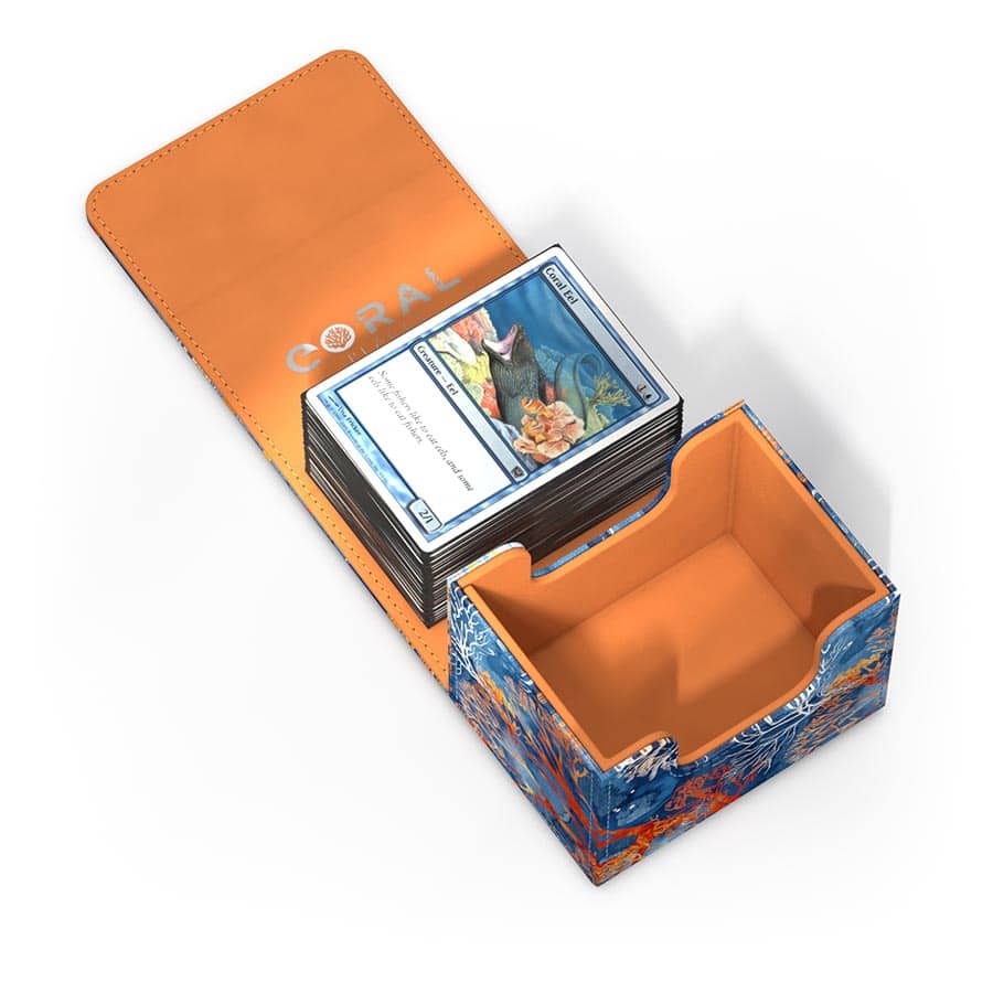 Ultimate Guard: Deck Case 100+ Sidewinder Xenoskin - Coral Places Fiery Reef - Image 3