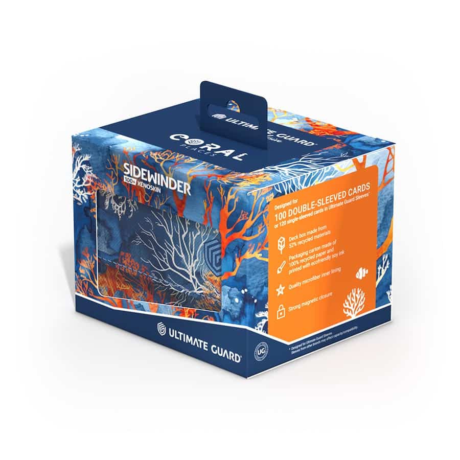 Ultimate Guard: Deck Case 100+ Sidewinder Xenoskin - Coral Places Fiery Reef - Image 4