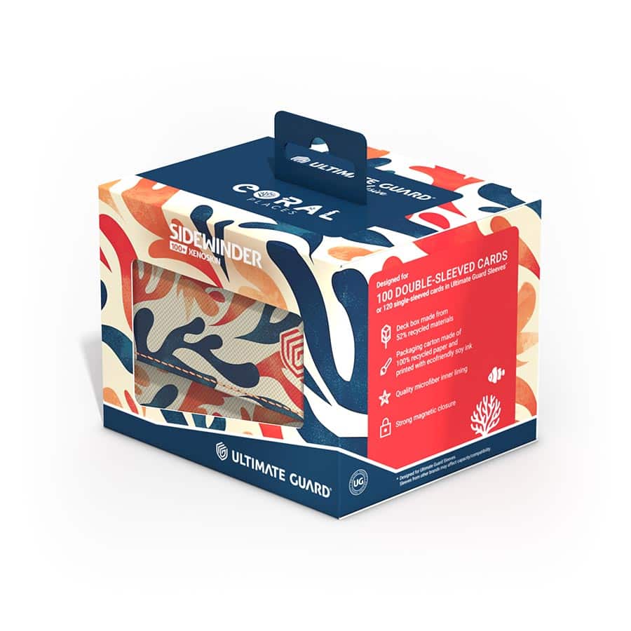 Ultimate Guard: Deck Case 100+ Sidewinder Xenoskin - Coral Places Mellow Sea - Image 4