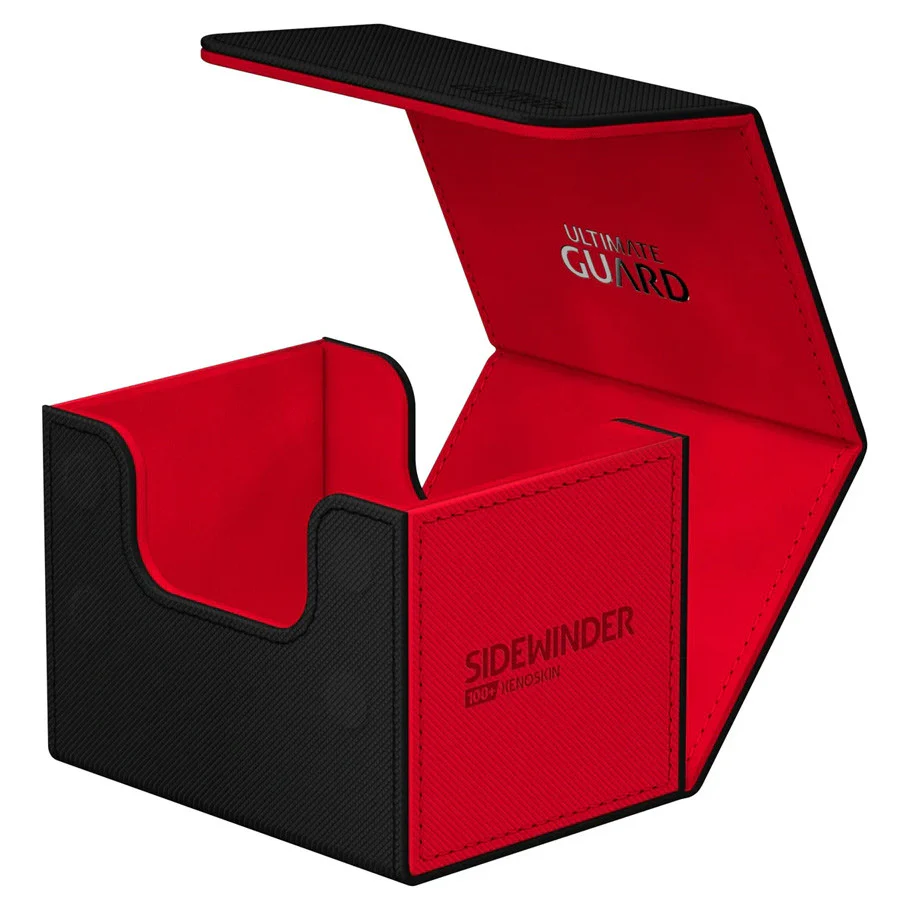 Ultimate Guard: Sidewinder 100+ Deck Box - Synergy Black/Red - Image 2